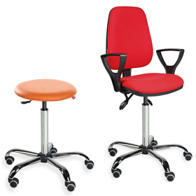 Krzesła laboratoryjne