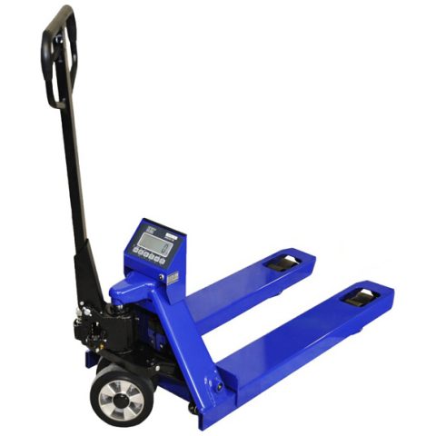 Wózek paletowy z wagą Economy 2200kg,  Widły 800mm, BEZ legalizacji