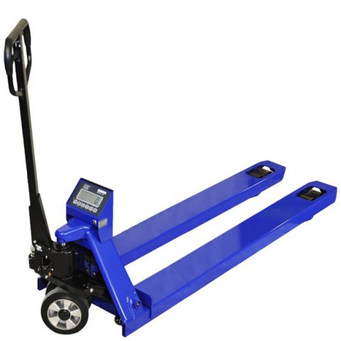 Wózek paletowy z wagą Economy 2200kg,  Widły 1800mm, BEZ legalizacji