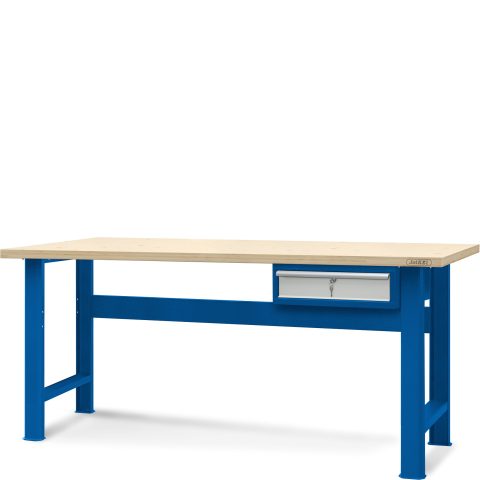 Stół warsztatowy 2100 mm, 1 szafka H13
