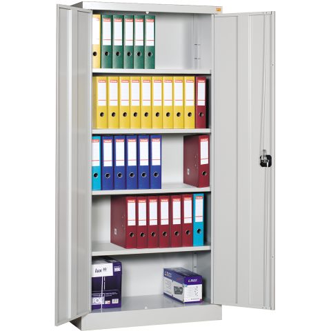 Szafa biurowa metalowa Standard 1920h x900 x420mm, drzwi uchylne