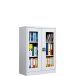Szafa metalowa na akta 1220h x900 x420mm, drzwi witrynowe