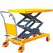 Wózek platformowy podnośny 350kg, 1300h x 910 x 500mm