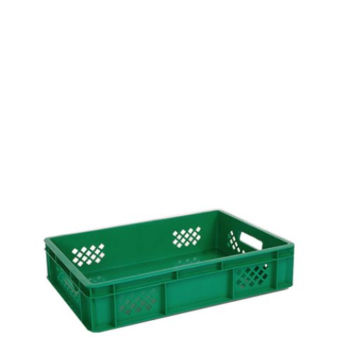 Pojemnik transportowy EURO 600x400x130, ażurowe ścianki