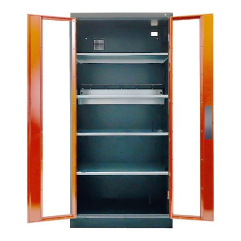 Szafa na elektronarzędzia 1950x930x500mm, Basic, drzwi przeszklone