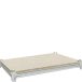 Półka ze wspornikami do regału 800 x 800mm, z płyty wiórowej
