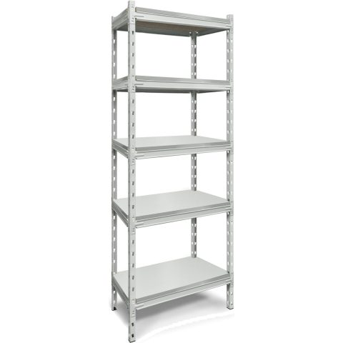Regał półkowy laboratoryjny 2000h x 800 x 800mm, półki laminowane