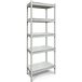 Regał półkowy laboratoryjny 2000h x 800 x 800mm, półki laminowane