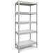 Regał półkowy laboratoryjny 2000h x 1000 x 600mm, półki laminowane