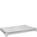 Półka ze wspornikami do regału 1000 x 400mm, z płyty laminowanej