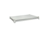 Półka ze wspornikami do regału 1200 x 600mm, z płyty laminowanej