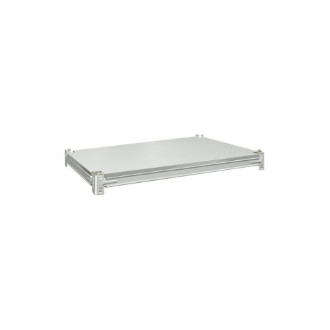 Półka ze wspornikami do regału 1200 x 800mm, z płyty laminowanej