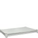 Półka ze wspornikami do regału 1200 x 800mm, z płyty laminowanej