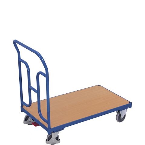 Wózek platformowy 1-burtowy 1000 x 600, 250kg, wypełnienie H