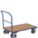 Wózek platformowy 1-burtowy 1200 x 800, 500kg, z poprzeczką