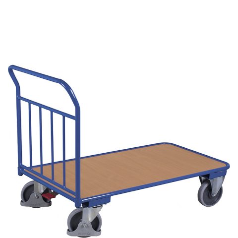 Wózek magazynowy 1-burtowy 1200 x 700, 400kg, wypełnienie z rurek
