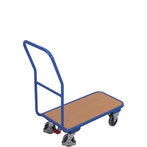 Wózek magazynowy 890x450, 200kg, z poprzeczką