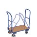 Wózek magazynowy 720x450, 150kg, składany, podwójny uchwyt