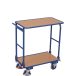 Wózek magazynowy 720x450, 150kg, składany, 2 półki