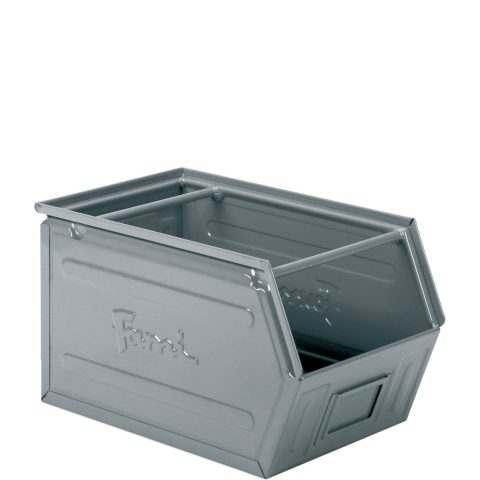 Pojemnik magazynowy metalowy rozmiar 4A5, z dwoma drążkami