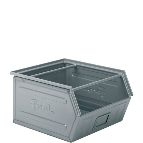 Pojemnik magazynowy metalowy rozmiar 5P4, z dwoma drążkami