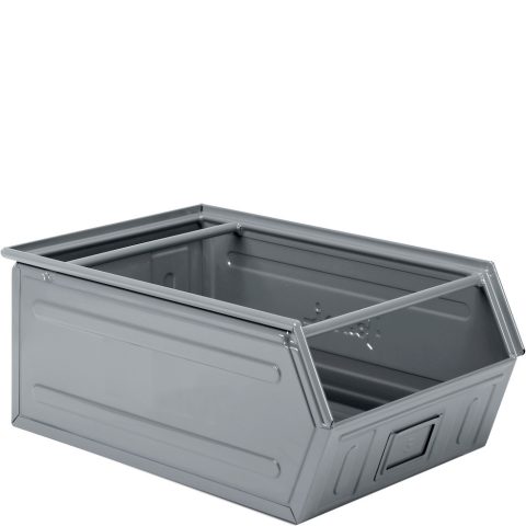 Pojemnik metalowy  rozmiar 5 z dwoma drążkami