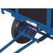 Wózek platformowy z dyszlem 1200x800mm, bez burt