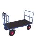 Wózek transportowy z dyszlem 1600x800mm, 2 burty rurkowe
