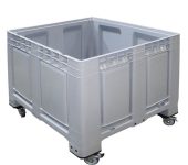 Skrzyniopaleta  1200 x 800 x 805mm, pełna, 4 kółka