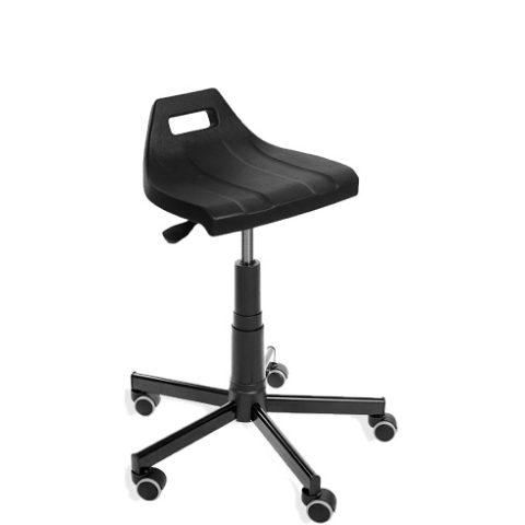 Taboret roboczy (hoker), podstawa metalowa