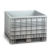 Skrzynia plastikowa 1200x800mm, 520l, na 2 płozach