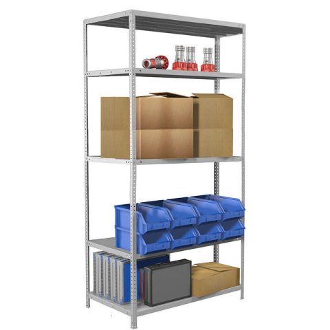 Regał półkowy 2000x1000x500mm, półka 80kg - Podstawowy