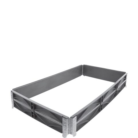Nadstawka do palety EURO 1200x800mm, plastikowa, z zawiasami