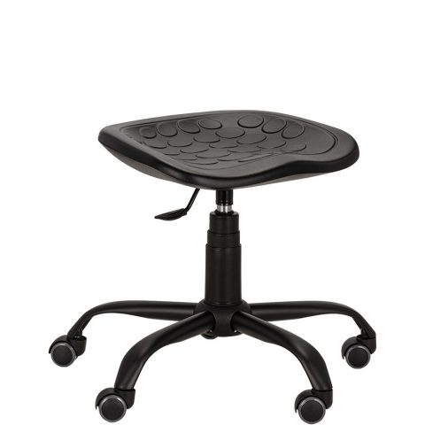 Taboret ergonomiczny Magnus, podstawa metalowa