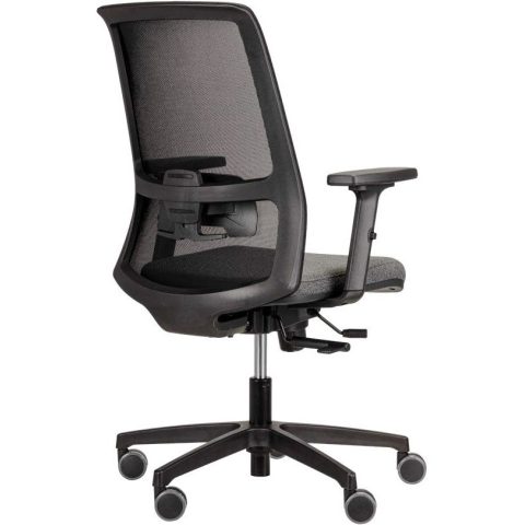 Krzesło biurowe YOUNG, oparrcie z siatki