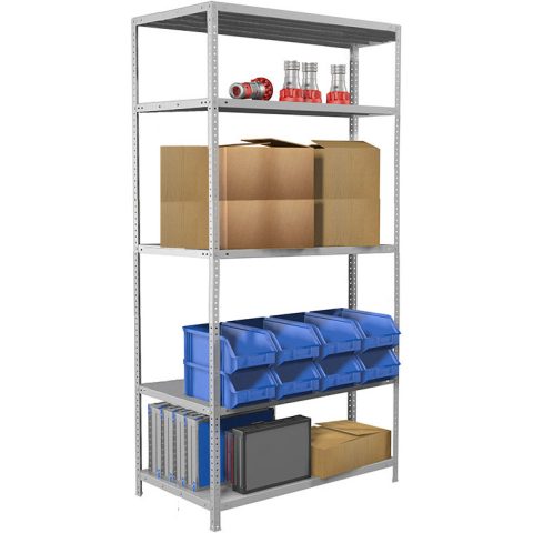 Regał półkowy 2000x1000x600mm, półka 150kg - Podstawowy