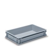 Pojemnik plastikowy 600 x 400 x 120mm, 20L