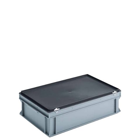 Pojemnik plastikowy zamykany 600 x 400 x 185mm