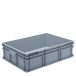 Pojemnik plastikowy 800 x 600 x 220 mm, 90 L