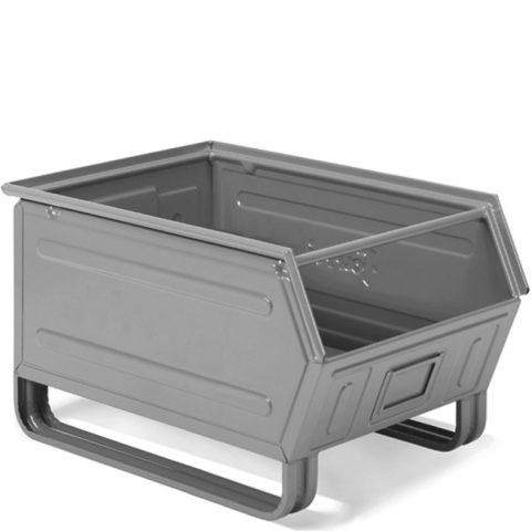 Pojemnik magazynowy metalowy rozmiar 5, na płozach