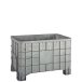Skrzynia plastikowa 1000x640mm, 280l, na stopach