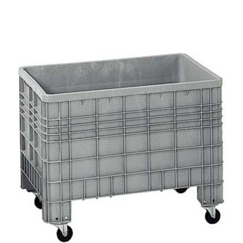 Skrzynia plastikowa 1200x800mm, 520l, na kółkach