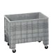 Skrzynia plastikowa 1200x800mm, 520l, na kółkach