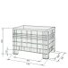 Skrzynia plastikowa 1200x800mm, 520l, na kółkach