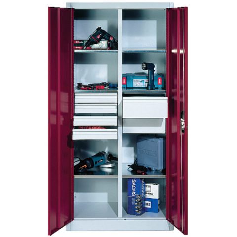 Szafa magazynowa wysoka 930mm, schowkowa, wariant 1