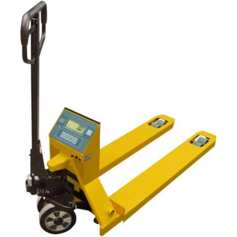 Wózek paletowy z wagą Economy Plus 2200kg, podziałka 1kg, BEZ legalizacji