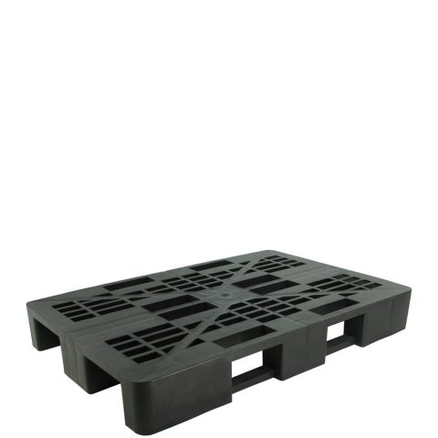 Paleta plastikowa 1200x800mm na płozach, ażurowa