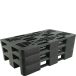Paleta plastikowa 1200x800mm na płozach, ażurowa