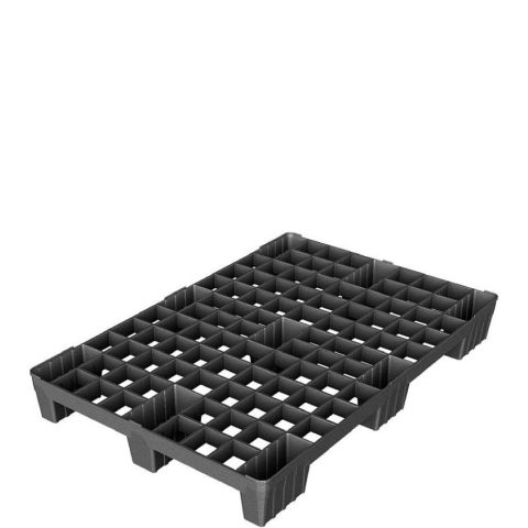 Paleta plastikowa 1200x800mm gniazdowa, ażurowa