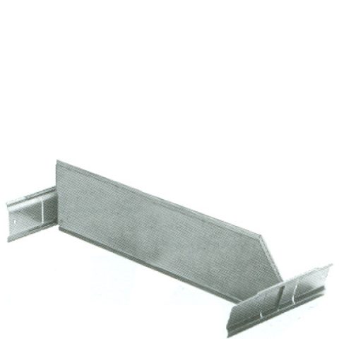 Przegroda wzdłużna metalowa z wkładkami, do pojemnika 5